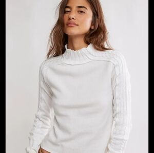 We The Free Ivory  Knit Sweater